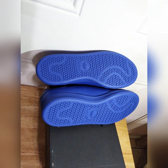 ADIDAS X RAF SIMONS Stan Smith Blue Sneakers Unisex Size 6 - Picture 5 of 8